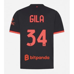 AC Milan Mario Gila #34 Rezervni Dres 2026-27 Kratak Rukavima
